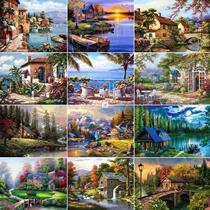 5D DIY Diamond Painting Landscape Full Square Round Diamond