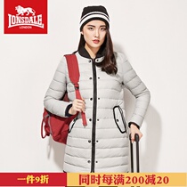 Dragon Lion Dell autumn and winter lightweight down jacket female long collar loose down jacket light and thin 232321514