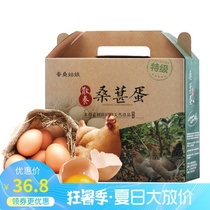 Farm authentic mulberry garden mulberry eggs fresh mother stupid eggs 30 pieces