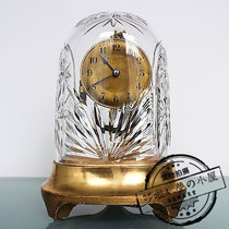 Taiwan clock clock clock Costa Boda Mantel rare antique clock mechanical clock retro crafts