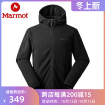 marmot marmot marmot spring new sports outdoor warm breathable long sleeve cardigan snatch hoodie
