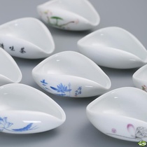 Electronic tea tea knife set intelligent display scale tea appreciation unlimited tea Lotus small weighing tea set accessories