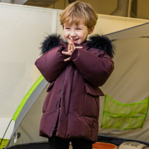 Childrens down jacket male long-term anti-Season foreign Mao collar winter boy baby small child thick childrens coat