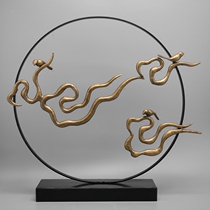 Modern Chinese Creative Branches on Birds Swing Pieces Home Living Room Genguan Furnishing Office Feng Shui Recruiting Soft Decorations