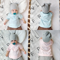 Baby t-shirt summer boy short sleeve new brother younger brother younger brother and sister dress half sleeve clothes female baby summer clothing blouse