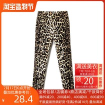 2020 autumn new counter big European and American fashion brand fashion sexy BAO WEN print flick slim casual pants trousers