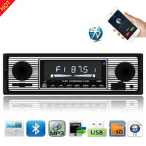 12v Universal car Bluetooth MP3 player card U disk radio modification original car CD audio host DVD