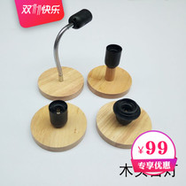 New simple modern hose warm nursing desk lamp bedroom bedside lamp solid wood dimmable creative nightlight