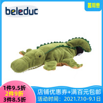 Germany beleduc crocodile hand puppet Childrens plush toys Storytelling props Childrens toys