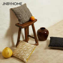 JNBYHOME Jiangnan commoner cushion Office comfort ramie cloth spring and autumn pillow with inner core HI3A4A560