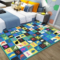 Childrens House Cartoon Carpet Bedroom Lovely Full Bunk Bed Side Blanket Room Home Living Room Crawl Mat Mat Customizable