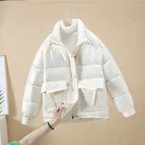 Winter coat cotton-padded jacket women 2021 New down cotton clothes women Korean loose bread clothes short thin models