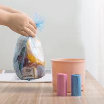 Thickened color desktop trumpet garbage bag E110 household car mini disposable sorting garbage plastic bag