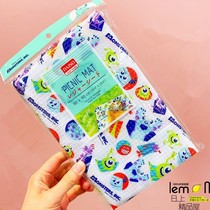 Cartoon children picnic mat Travel hiking mat Floor mat Game mat Climbing mat Cute Japanese DAISO