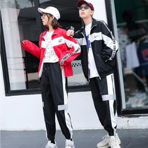 Games class suit suit Korean spring and autumn high school students college style loose junior high school uniform coat Black