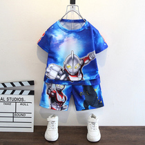 Ottman clothes boy short sleeve T-shirt child 2022 new summer loose speed dry suit boy summer load