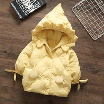 Girl Cotton Clothing Winter Dress Foreign Air Age Baby Cotton Coat Warm Thickening New Baby Winter Jacket Children Cotton Padded Jacket