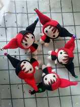Mango Family Diy Pure Hand Crochet Crochet Hook Textured Doll Clown Pendant Wool Wire Doll Finished Product