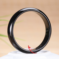 Xinjiang Hetian Moyu Bracelet Natural Hetian Blue and Flower Seed 39 56 grams