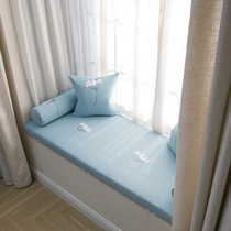 Custom childrens room cute cartoon thickened sponge bay window mat custom removable and washable balcony windowsill mat dandelion