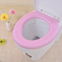 Avoid infection toilet seat toilet seat cushion waterproof silicone plastic removable winter cute solid color gasket