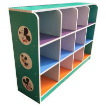 Little Di Huang direct selling childrens cartoon bookcase kindergarten childrens toy cabinet finishing cabinet Mickey storage cabinet