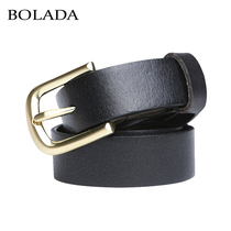  bolada childrens belt fashion match boys cowhide pin buckle belt boys middle and large children denim casual pants belt