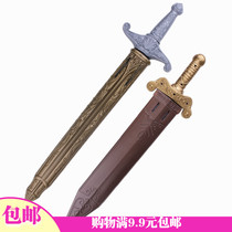 1 Halloween cosplay weapons dress with King Pei sword Roman warrior sword Foam Sword Pirate Knife Axe Prop