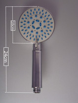 Factory direct sales of one-piece five-speed shower large panel hand-held shower large nozzle