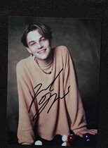 Spot Leonardo DiCaprio Xiao Li autographed photo 7 inch 11g