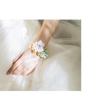 Dream dress original beautiful lace ring Wrist flower one-piece best man bridesmaid corsage dance performance