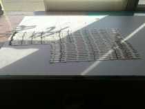 Samsung LCD TV UA60F6400EJ original light bar