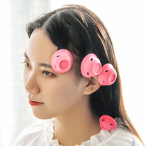 Mushroom Bell lazy curling iron female inner buckle air bangs short hair long hair fluffy fixed net red sleep two