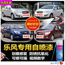 Lofeng streamer silver self-painting car paint pearl white lacquer pen starfish blue red scratch repair paint