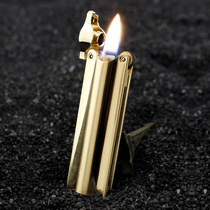 Kerosene Lighter Old Nostalgia Grinding Wheels Homegrown Personality Trench Creativity Small & Bright Collection Class Mens Gifts