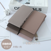 Japanese spring and autumn milk coffee color ladyboy pantyhose Velvet vertical stripes thin leg stockings Brown bottoming socks