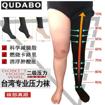 Ladyboy supplies Spring and autumn plus size pressure professional pantyhose Shaping bottoming Elastic thin legs beautiful legs socks Sleep socks