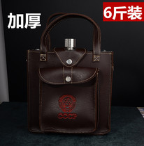 108 oz thick stainless steel Hulk 6kg 3kg outdoor carry military kettle bottle wine bottle