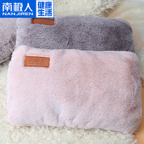 South Pole ELECTRIC HOT WATER BAG ADULT WARM HAND BABY SAFE EXPLOSION PROTECTION RECHARGEABLE LUMBAR PLUSH SHOULDER AND NECK PART BELLY