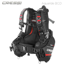 Cressi AquaRide professional bcd jacket diving buoyancy adjustment vest shoulder airbag