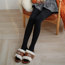 Collection calf 580D High waist collection abdominal beating bottom socks Fall female outwear Japanese dress All cotton Slim Beauty Legs Even Foot Socks