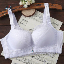Net hush money (Buy one send a) thin section woman No steel ring to woo bra white underwear thin bra to gather adjustment