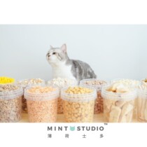 Mint Shito cats and dogs love to eat non-added pure meat lyophilized chicken cow duck cod nutritious fresh meat fattening