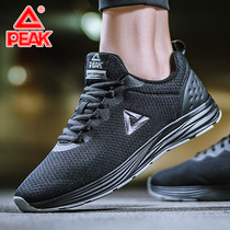 Peak mens shoes running shoes 2021 summer new breathable light cushioning non-slip sneakers mens DH840441