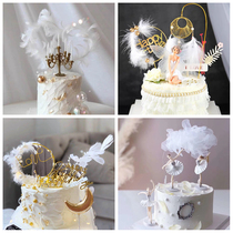 Mini Candlestick in Red Red Red Candlestick Pink Ballet Girl Cake Decoration Creative Popular Parts