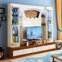 Living room combination overall TV cabinet wine cabinet floor cabinet TV background wall Film and Television wall cabinet partition modern and simple