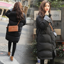 Pregnant women winter clothes down cotton clothes 2020 new cotton clothes women Korean loose cotton padded jacket late pregnancy winter thick coat