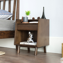Umwood furniture pure solid wood bedside table oak bedside table light table Nordic simple modern bedroom furniture