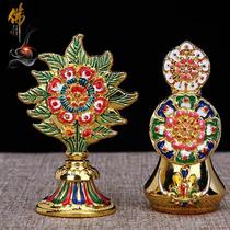Buddhism Doma food painted tantric Buddhism for eight supply of flowers food and palms set combination special price