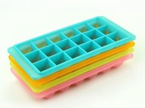 2017 mini creative plastics ice making cube mold trays 18cub